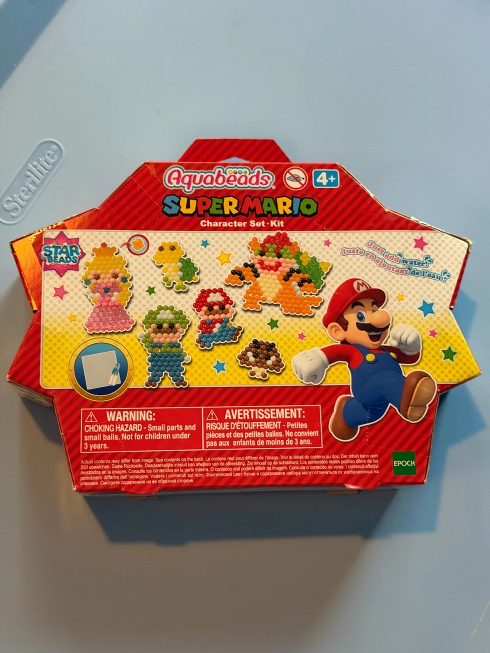 Super Mario Character Kit - Aquabeads NWT